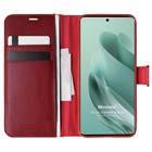 Microsonic Infinix Zero 30 4G Kılıf Delux Leather Wallet Kırmızı