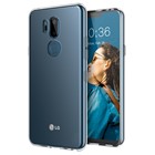 Microsonic LG G7 ThinQ Kılıf Transparent Soft Beyaz