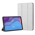 Microsonic Lenovo Tab M10 3 Nesil 10 1 Kılıf TB-328F Slim Translucent Back Smart Cover Gümüş