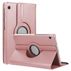 Microsonic Lenovo Tab M10 TB-X505F 10 1 Kılıf ZA4G0072TR 360 Rotating Stand Deri Rose Gold