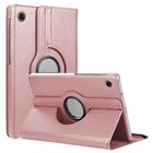 Microsonic Lenovo Tab M8 TB-8505F 8 Kılıf ZA5G0100TR 360 Rotating Stand Deri Rose Gold