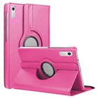 Microsonic Lenovo Tab P11 Pro 2 Nesil Kılıf ZAB50094TR 360 Rotating Stand Deri Pembe