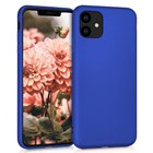 Microsonic Matte Silicone Apple iPhone 11 6 1 Kılıf Mavi