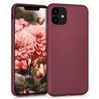 Microsonic Matte Silicone Apple iPhone 11 6 1 Kılıf Mor