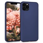 Microsonic Matte Silicone Apple iPhone 11 Pro 5 8 Kılıf Lacivert