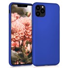 Microsonic Matte Silicone Apple iPhone 11 Pro Max 6 5 Kılıf Mavi