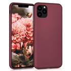 Microsonic Matte Silicone Apple iPhone 11 Pro Max 6 5 Kılıf Mor