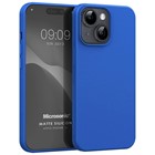 Microsonic Matte Silicone Apple iPhone 15 Kılıf Mavi