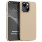 Microsonic Matte Silicone Apple iPhone 15 Plus Kılıf Gold