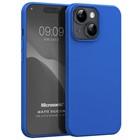 Microsonic Matte Silicone Apple iPhone 15 Plus Kılıf Mavi