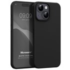 Microsonic Matte Silicone Apple iPhone 15 Plus Kılıf Siyah