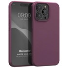 Microsonic Matte Silicone Apple iPhone 15 Pro Kılıf Mor