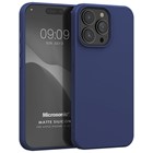 Microsonic Matte Silicone Apple iPhone 15 Pro Max Kılıf Lacivert