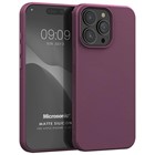 Microsonic Matte Silicone Apple iPhone 15 Pro Max Kılıf Mor