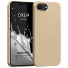 Microsonic Matte Silicone Apple iPhone 16e Kılıf Gold