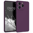 Microsonic Matte Silicone General Mobile Era 50 Kılıf Mor
