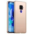 Microsonic Matte Silicone Huawei Mate 30 Lite Kılıf Gold