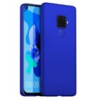 Microsonic Matte Silicone Huawei Mate 30 Lite Kılıf Mavi