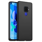 Microsonic Matte Silicone Huawei Mate 30 Lite Kılıf Siyah