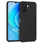 Microsonic Matte Silicone Huawei Nova Y70 Kılıf Siyah