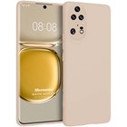 Microsonic Matte Silicone Huawei P50 Pro Kılıf Gold