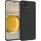 Microsonic Matte Silicone Huawei P50 Pro Kılıf Siyah