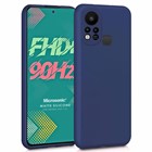 Microsonic Matte Silicone Infinix Hot 11S Kılıf Lacivert