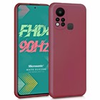 Microsonic Matte Silicone Infinix Hot 11S Kılıf Mor