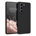 Microsonic Matte Silicone Infinix Hot 50 Pro 4G Kılıf Siyah