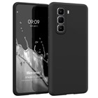 Microsonic Matte Silicone Infinix Hot 50 Pro Plus Kılıf Siyah