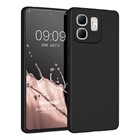 Microsonic Matte Silicone Infinix Hot 50i Kılıf Siyah