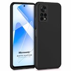 Microsonic Matte Silicone Infinix Note 11 Pro Kılıf Siyah