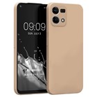 Microsonic Matte Silicone Oppo Reno 7 4G Kılıf Gold