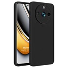 Microsonic Matte Silicone Realme 11 Pro Kılıf Siyah