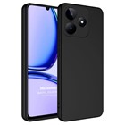 Microsonic Matte Silicone Realme C53 Kılıf Siyah