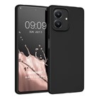 Microsonic Matte Silicone Realme Note 60 Kılıf Siyah