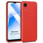 Microsonic Matte Silicone Samsung Galaxy A03 Core Kılıf Kırmızı