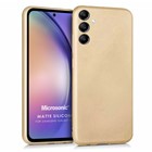 Microsonic Matte Silicone Samsung Galaxy A54 Kılıf Gold