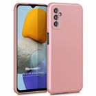 Microsonic Matte Silicone Samsung Galaxy M13 Kılıf Rose Gold