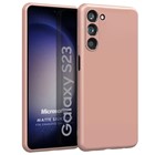 Microsonic Matte Silicone Samsung Galaxy S23 Kılıf Rose Gold