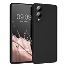 Microsonic Matte Silicone Samsung Galaxy S25 Edge Kılıf Siyah