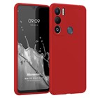 Microsonic Matte Silicone TECNO Pova Neo Kılıf Kırmızı