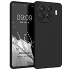Microsonic Matte Silicone TECNO Spark 20 Pro Plus Kılıf Siyah