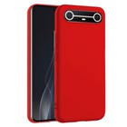 Microsonic Matte Silicone TECNO Spark Slim 5G Kılıf Kırmızı