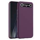 Microsonic Matte Silicone TECNO Spark Slim 5G Kılıf Mor