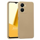 Microsonic Matte Silicone Vivo Y16 Kılıf Gold