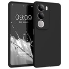 Microsonic Matte Silicone Vivo Y19s Kılıf Siyah