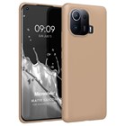 Microsonic Matte Silicone Xiaomi Mi 11 Pro Kılıf Gold