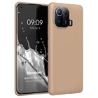 Microsonic Matte Silicone Xiaomi Mi 11 Pro Kılıf Gold