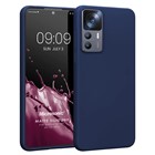 Microsonic Matte Silicone Xiaomi Mi 12T Pro Kılıf Lacivert